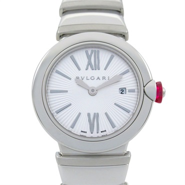銀色錶盤 不鏽鋼 Lucea 腕錶【BVLGARI 寶格麗】 LU28S