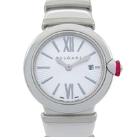 銀色錶盤 不鏽鋼 Lucea 腕錶【BVLGARI 寶格麗】 LU28S
