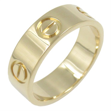 18K黃金 Love 戒指 49【Cartier 卡地亞】 B4084649