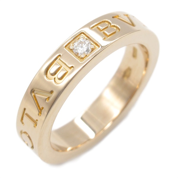 18K玫瑰金 鑽石 B.zero1 戒指 49【BVLGARI 寶格麗】