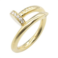 18K 黃金 鑽石 Juste Un Clou 戒指 50【Cartier 卡地亞】