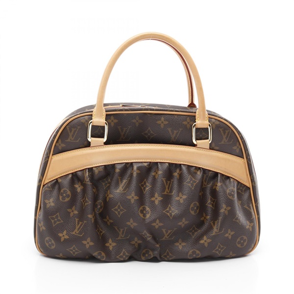 棕色 原花帆布 Mizi 手提包【LOUIS VUITTON LV 路易威登】 M40058