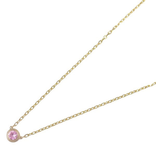 18K 玫瑰金 粉色藍寶石 d'Amour 項鍊【Cartier 卡地亞】 B7218400