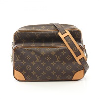 棕色 原花 帆布 Nile 肩背包【LOUIS VUITTON LV 路易威登】 M45244