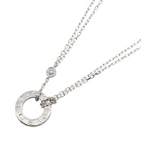 18K白金 鑽石 Love 項鍊【Cartier 卡地亞】