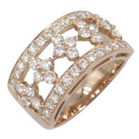 18K玫瑰金 鑽石 戒指 10.5【JEWELRY 無品牌珠寶】 Diamond 8.9g