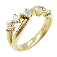 18K黃金 鑽石 戒指 10.5【JEWELRY 無品牌珠寶】 Diamond 4.6g