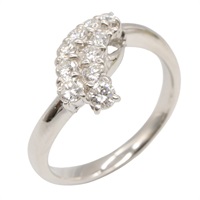 PT900鉑金 鑽石戒指 10.5【JEWELRY 無品牌珠寶】 Diamond 4.7g