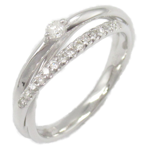 18K白金 鑽石 戒指 #10.5 Diamond 3.5g