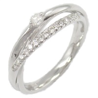 18K白金 鑽石 戒指 #10.5 Diamond 3.5g