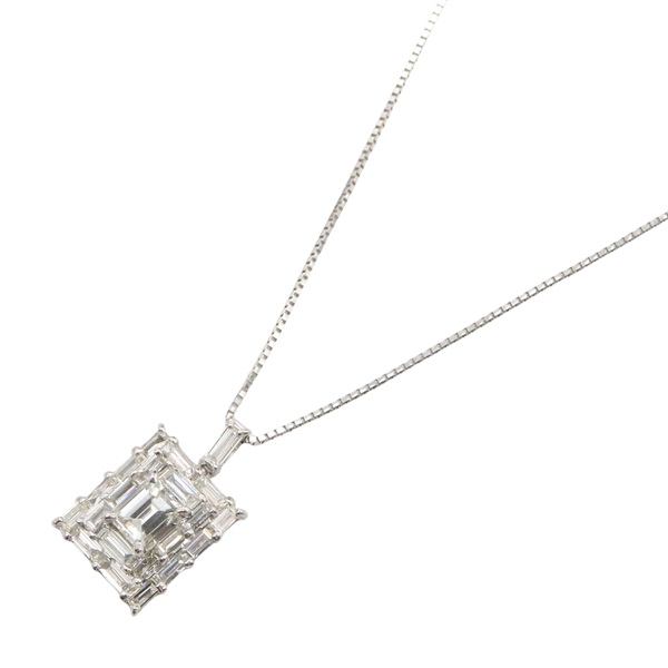 PT900鉑金 鑽石 墜飾 PT850鉑金 項鍊【JEWELRY 無品牌珠寶】 Diamond 4.3g
