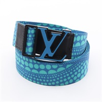 藍色帆布 Sainteur × yayoi kusama 皮帶 M0671Z【LOUIS VUITTON LV 路易威登】 M0671Z