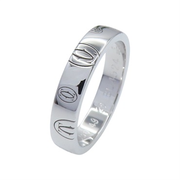 18K 白金 Happy Birthday 戒指 #49 【CARTIER 卡地亞 】