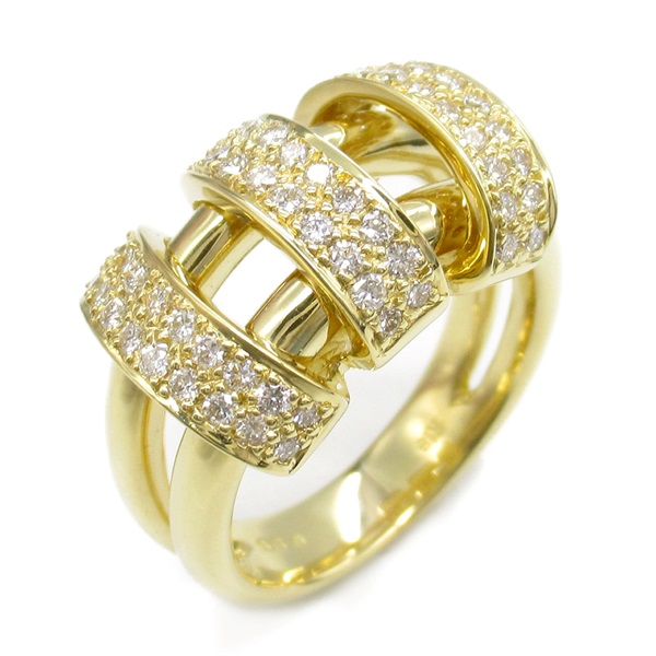 18K黃金 鑽石 戒指 12.5【JEWELRY 無品牌珠寶】 Diamond 11.8g