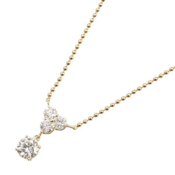 18K黃金 鑽石項鍊【JEWELRY 無品牌珠寶】 Diamond 3.4g