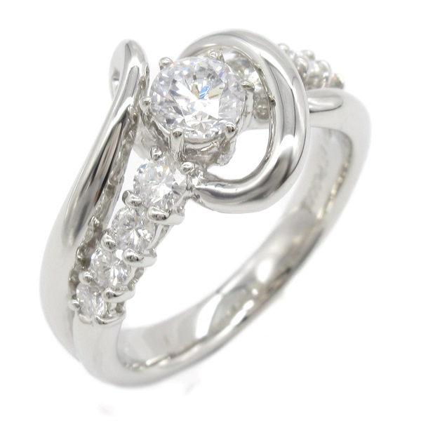 PT900鉑金 鑽石 戒指 10【JEWELRY 無品牌珠寶】 Diamond 9.1g