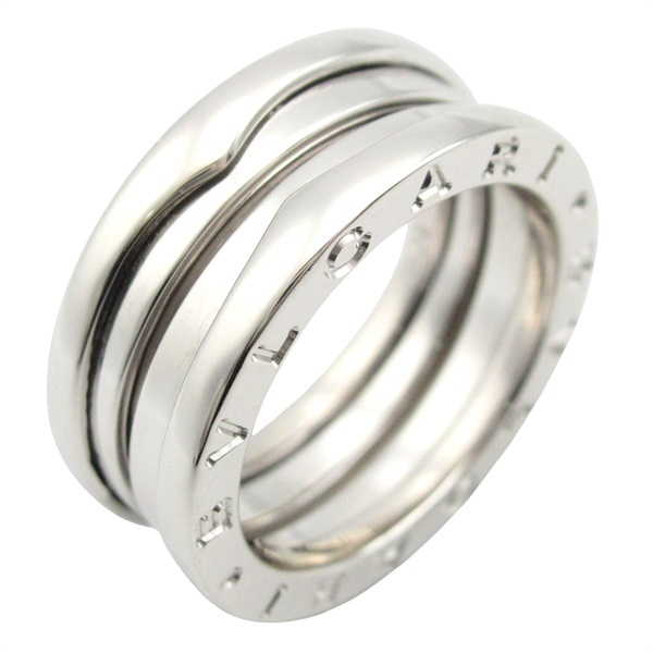 18K白金 鑽石 B.zero1 戒指 52【BVLGARI 寶格麗】