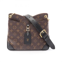 棕色 原花帆布 Odeon NM PM 肩背包【LOUIS VUITTON LV 路易威登】 M45353