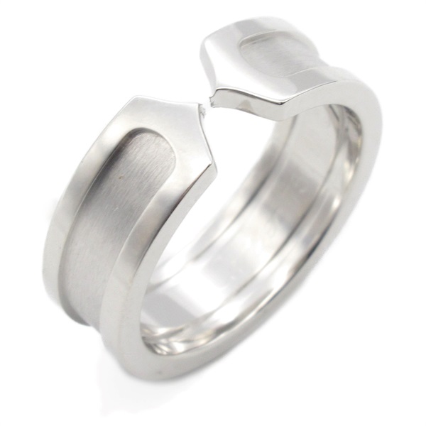18K白金 C De Cartier 戒指 52【Cartier 卡地亞】