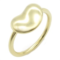 18K黃金 Elsa Peretti Bean Wire 戒指【Tiffany & Co 蒂芬妮】