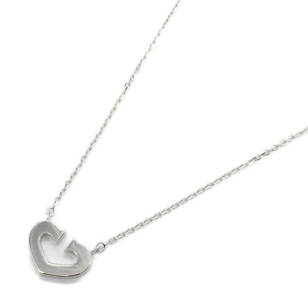 18K白金 C Heart 項鍊【Cartier 卡地亞】
