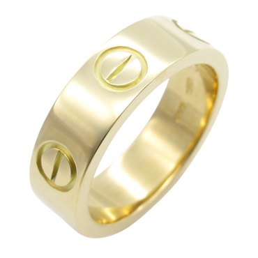 18K 黃金 Love 戒指 49【Cartier 卡地亞】