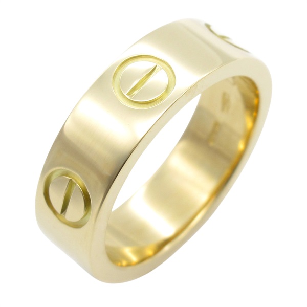 18K 黃金 Love 戒指 49【Cartier 卡地亞】