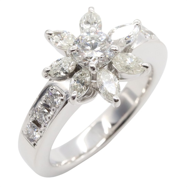 18K白金 鑽石 戒指 10【JEWELRY 無品牌珠寶】