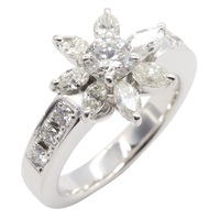 18K白金 鑽石 戒指 10【JEWELRY 無品牌珠寶】