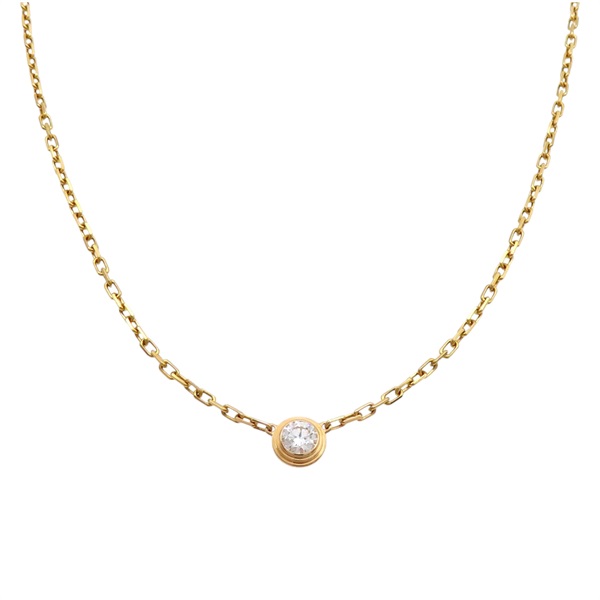 18K玫瑰金 鑽石 D′amour SM 項鍊【Cartier 卡地亞】