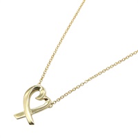 18K黃金 Paloma Picasso Loving Heart 項鍊【Tiffany & Co 蒂芬妮】