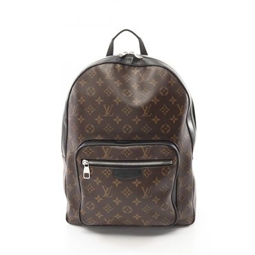 LOUIS VUITTON LV 路易威登 Josh 後背包 棕色 原花 Macassar 帆布 M45349