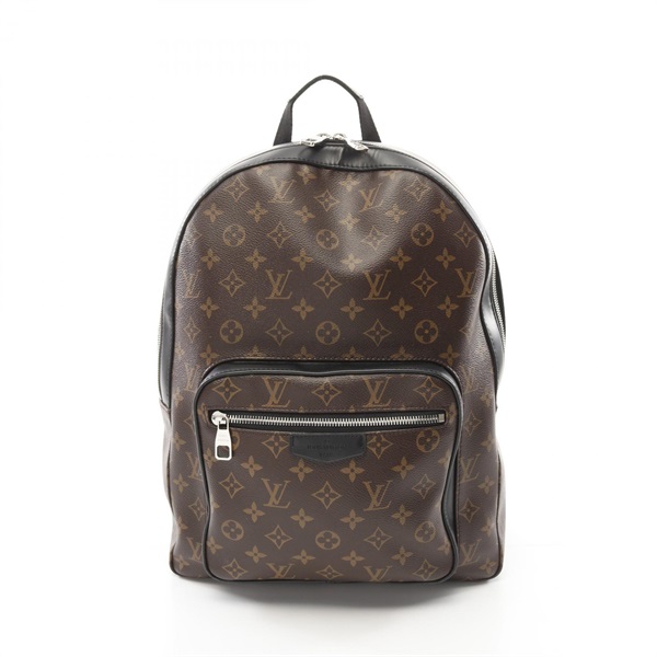 棕色 原花 帆布 Josh NV 後背包【LOUIS VUITTON LV 路易威登】 M45349