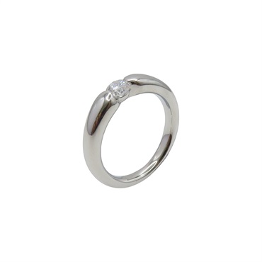 PT900 鉑金 0.23 克拉 鑽石 戒指 #8【JEWELRY 無品牌珠寶】