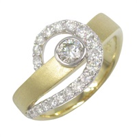 18K白金/黃金 鑽石 戒指 12【JEWELRY 無品牌珠寶】 Diamond 5.5g