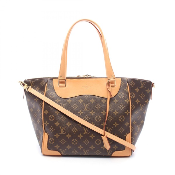 棕色 原花 PVC塗層帆布 Estrella 兩用包【LOUIS VUITTON LV 路易威登】 M51191
