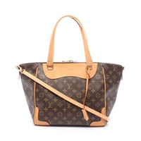 棕色 原花 PVC塗層帆布 Estrella 兩用包【LOUIS VUITTON LV 路易威登】 M51191