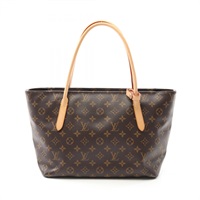 棕色 原花帆布 Raspail PM 肩背包【LOUIS VUITTON LV 路易威登】 M40608
