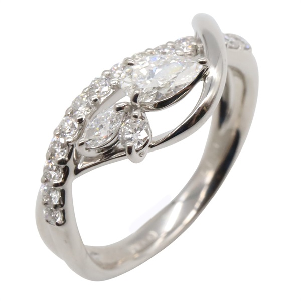 PT900鉑金 鑽石戒指 12【JEWELRY 無品牌珠寶】 Diamond 5.8g