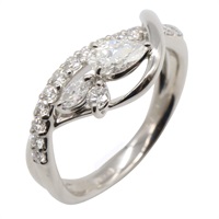 PT900鉑金 鑽石戒指 12【JEWELRY 無品牌珠寶】 Diamond 5.8g