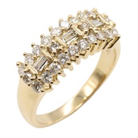 18K黃金 鑽石 戒指 13.5【JEWELRY 無品牌珠寶】 Diamond 4.6g