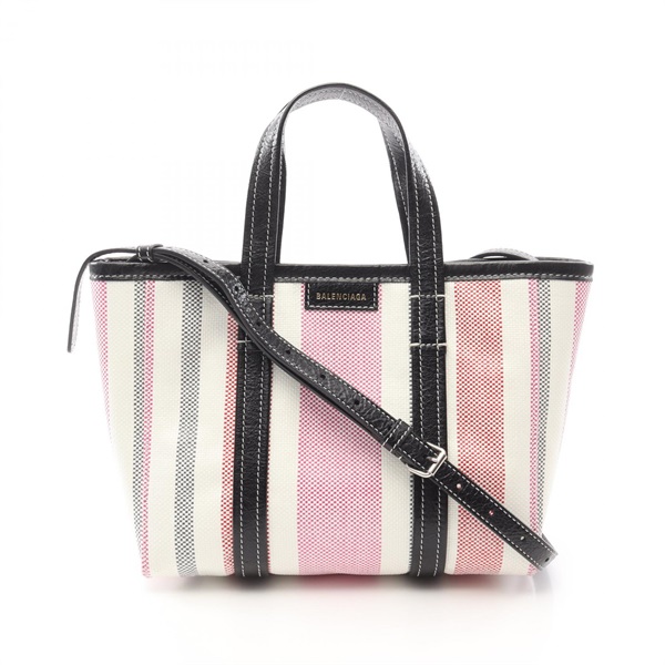 多色 草編 Barbes 两用包【BALENCIAGA 巴黎世家】 671404