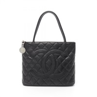 黑色 荔枝紋牛皮 復刻版 手提包 A01804 (無卡)【CHANEL 香奈兒】 A01804