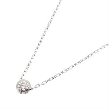 18K 白金 鑽石 d'Amour 項鍊【Cartier 卡地亞】