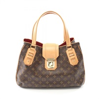 棕色 原花 PVC塗層帆布 Greet Tote 手提包【LOUIS VUITTON LV 路易威登】 M55210