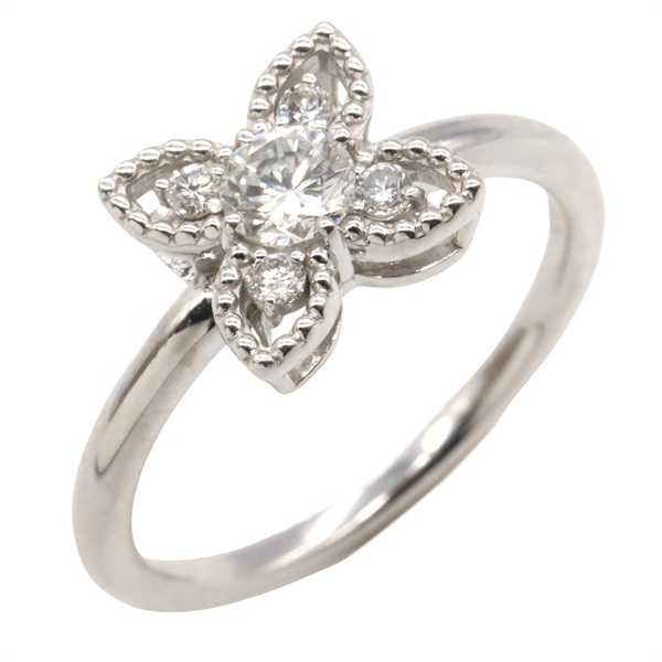 18K白金 鑽石戒指 11【JEWELRY 無品牌珠寶】 Diamond 3.3g