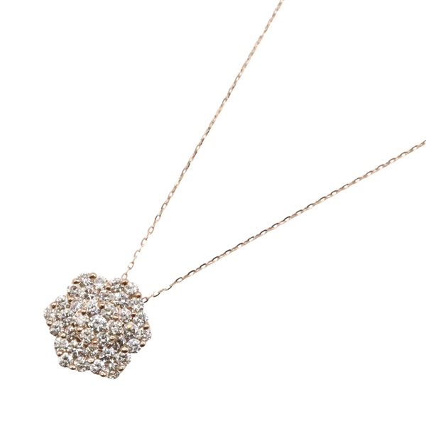 18K黃金/玫瑰金 鑽石項鍊【JEWELRY 無品牌珠寶】 Diamond  2.2g