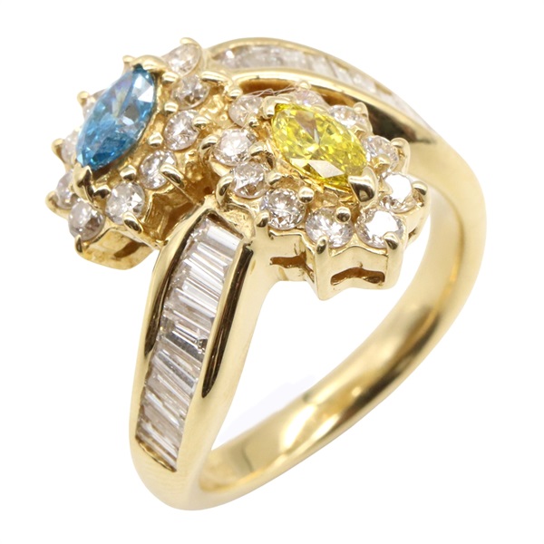 18K黃金 鑽石 戒指 11.5【JEWELRY 無品牌珠寶】 Treat Diamond 8.5g