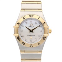 母貝錶盤 18K黃金 不鏽鋼 Constellation 腕錶【OMEGA 歐米茄 】 1262.75