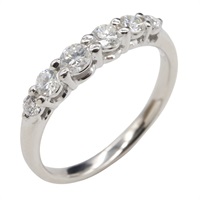 18K白金 鑽石 戒指 13【JEWELRY 無品牌珠寶】